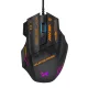 Проводная оптическая игровая мышь Wozinsky WMGK-1179W 7200 DPI с RGB - черная