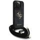 Guess iPhone 16 Pro Max Case 4G Big Logo Cord Stap Crossbody, Black