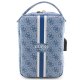 Guess 4G Printed Stripes Organizer Bag, Blue