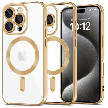 Чехол Tech-Protect MagFlex MagSafe для iPhone 16 Pro, Золотой