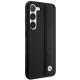 Samsung Galaxy S23 (SM-S911) BMW Leather Textured & Stripe Case Cover (BMHCS23S22RDPK), Black | Telefona Maciņš Vāks...