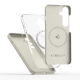 Чехол Tech-Protect Silicone MagSafe для Samsung Galaxy S26, бежевый