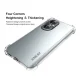Huawei P50 ENKAY Anti-slip Strip Design Thickened 4 Corners Flexible TPU Cover Case , Transparent | Чехол...