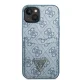 Apple iPhone 13 mini 5.4\'\' Guess 4G Triangle Logo Cardslot Case Cover, Blue | Чехол Кейс Бампер...