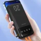 Внешний аккумулятор Dudao K6Pro+ 20000mAh с 4 встроенными кабелями, черный