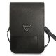 Guess Saffiano Triangle Smartphone Bag & Wallet, Black