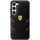 Ferrari Samsung Galaxy S23+ vāciņš Hot Stamp Lines Melns