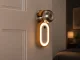 LED Night Light with Hanger and Motion Sensor, Warm Light, Brown