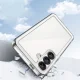 Outer Space Case for Samsung Galaxy S25 Edge with Flexible Frame, Transparent