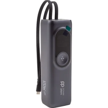 Ārējais akumulators 25000mAh, 100W, 3x USB-C, 1x USB-A