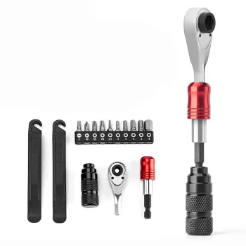 Velosipēda remonta komplekts Rockbros 43210049001 ar sprūdratu, melns
