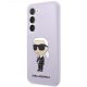 Karl Lagerfeld Samsung Galaxy S23+ vāciņš Silicone Ikonik, violets
