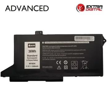 Аккумулятор для ноутбука Extra Digital Dell WY9DX, 3200 мАч, 11.1V