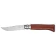 Складной нож Opinel No. 08, дерево падук