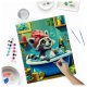 Massido Paint by Numbers Kit for Adults 40x50 cm, Raccoon