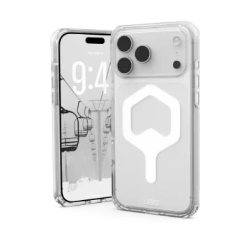 Чехол UAG Plyo MagSafe для iPhone 17 Pro Max – прозрачный и белый