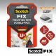 Двусторонняя монтажная клейкая лента 3M Scotch-Fix Extreme, белая, 19 мм x 1.8...