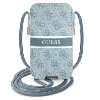 Сумка для телефона Guess 4G Stripe GUPHM4GDBL 6.1" синяя