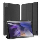 Samsung Galaxy Tab A8 10.5 (2021) (2022) (SM-X200/X205) DUX DUCIS Domo Tablet Cover Case with Multi-angle Stand, Black | Planšetes Vāciņš Maciņš Apvalks Grāmatiņa
