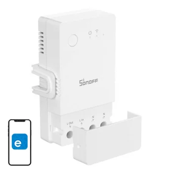 Sonoff POWR316 viedais Wi-Fi relejs ar enerģijas patēriņa mērītāju