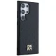 Чехол DKNY для Samsung Galaxy S24 Ultra Leather Monogram Metal Logo MagSafe, черный