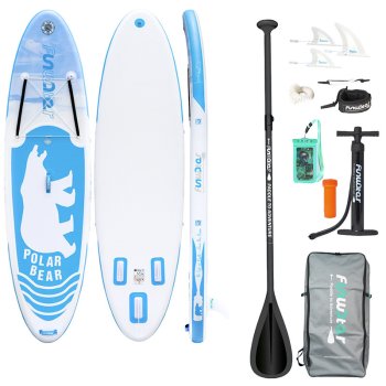Inflatable SUP Paddleboard FunWater SUPFW07A 320cm Blue