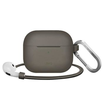 Apple Airpods 3 Gen. Silicone Uniq Etui Vencer Case Cover, Sand| Чехол Кейс Бампер Обложка