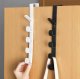 Over-the-Door Hanger Without Drilling, 5 Hooks, Black