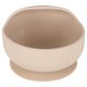 Ikonka KX4526_5 Silicone Baby Tableware Set Crab, 9 Pieces, Beige