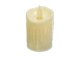 LED Candle with Moving Flame and Wax Effect, 7 cm