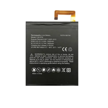Tablet Battery for Lenovo Tab 2 A8-50, 3550 mAh, 3.8V