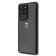 Чехол Ferrari для Samsung Galaxy S20 Ultra Carbon Heritage, черный