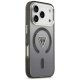 Чехол Guess IML Gradient Triangle Logo MagSafe для iPhone 17 Pro Max, черный