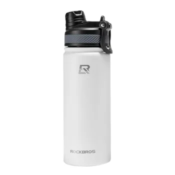 Rockbros termiskā velo pudele 550 ml, balta