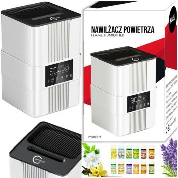 Carruzzo Flame Effect Air Humidifier and Aromatherapy Diffuser 3.5L