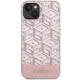 Guess iPhone 14 Case G Cube MagSafe Stripes, Pink