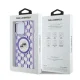 Karl Lagerfeld iPhone 15 Pro vāciņš IML Monogram Karl & Choupette MagSafe, violets