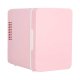 Portable Mini Fridge 4L, Cooling and Heating Function, Pink