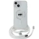 Karl Lagerfeld iPhone 15 / 14 / 13 Case Crossbody IML Karl Head MagSafe, Transparent