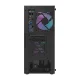 Datora korpuss Darkflash DK351 + 4 RGB ventilatori, melns
