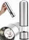 Elektriskais piparu un sāls dzirnaviņas INOX, 22 cm