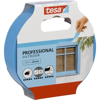 Малярная лента Tesa 4440 Precision Outdoor, 25 м x 25 мм, синяя