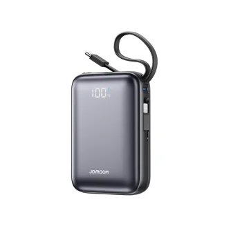 Joyroom JR-PBF29 Ārējais Akumulators 20000mAh 22.5W ar Kabeļiem Melns