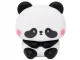 Silikona nakts lampiņa bērniem Panda LED RGB, skārienjutīga, uzlādējama