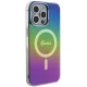 Guess iPhone 15 Pro vāciņš IML Iridescent MagSafe, melns