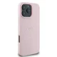 Guess iPhone 16 Pro Case Grained Ring MagSafe, Pink