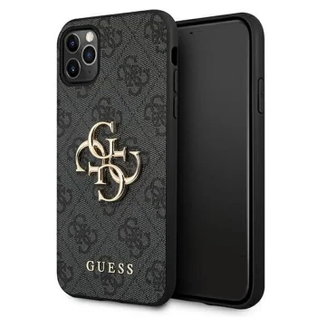Guess GUHCP13X4GMGGR iPhone 13 Pro Max 6.7" серый/серый жесткий чехол 4G Большой...