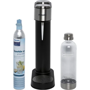 Сифон для газирования воды Philips GoZero ADD4902BK, черный