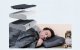 Inflatable Travel Pillow Flextail Zero Pillow Memory Foam Grey