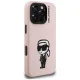 Karl Lagerfeld Silicone Karl Sketch MagSafe vāciņš iPhone 16 Pro, rozā
